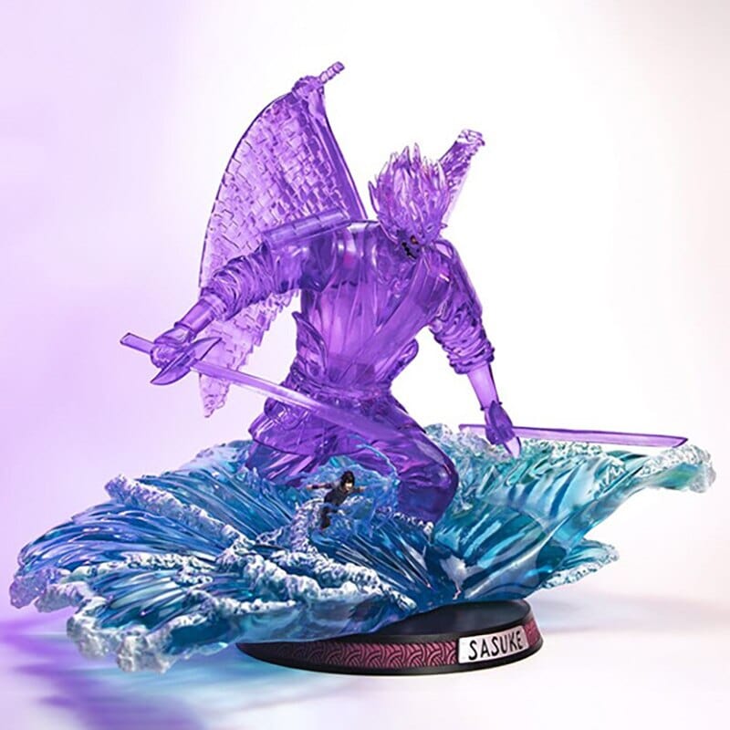 Figurine Collector en Resine Naruto vs Sasuke Tresor Otaku