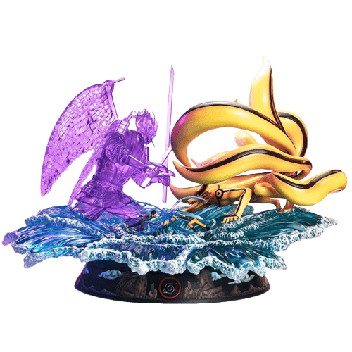 Figurine Collector en Resine Naruto vs Sasuke Tresor Otaku