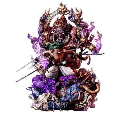 Figurine Collector en Resine One Piece Zoro Tresor Otaku