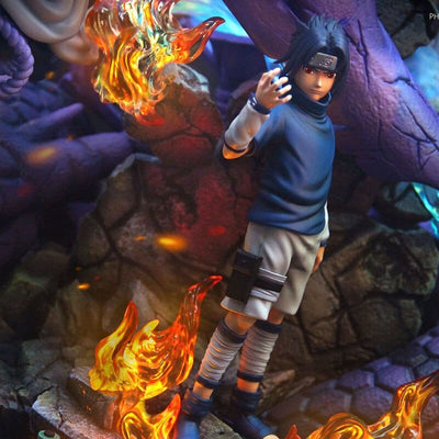 Figurine Collector en Résine Sasuke Tresor Otaku