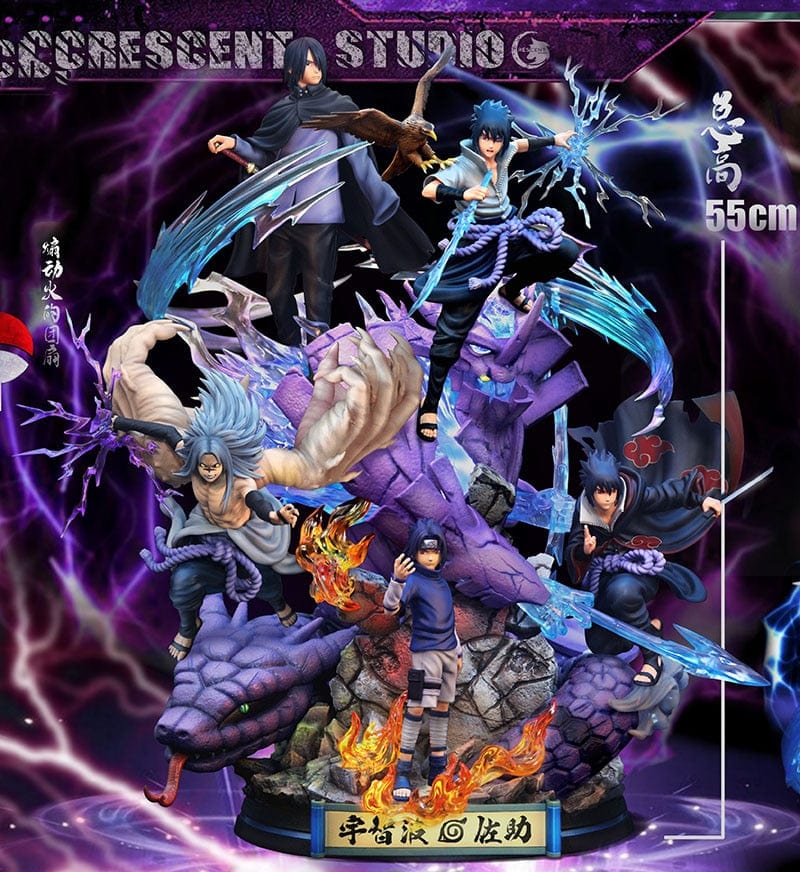 Figurine Collector en Résine Sasuke Tresor Otaku