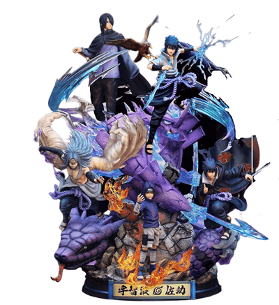 Figurine Collector en Résine Sasuke Tresor Otaku