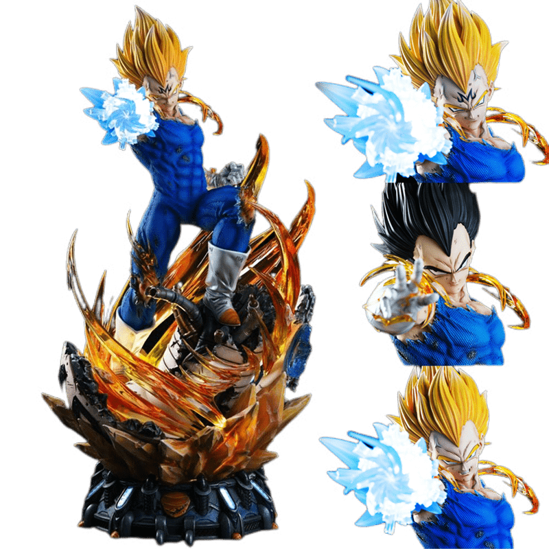 Figurine Collector en Resine Vegeta Canon Garric Tresor Otaku