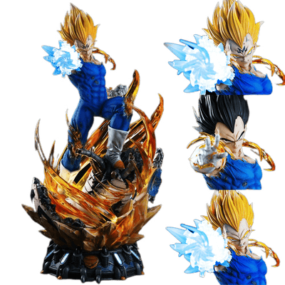 Figurine Collector en Resine Vegeta Canon Garric Tresor Otaku