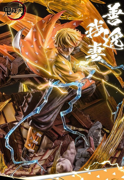 Figurine Collector en Resine Zenitsu Agatsuma 0 Tresor Otaku