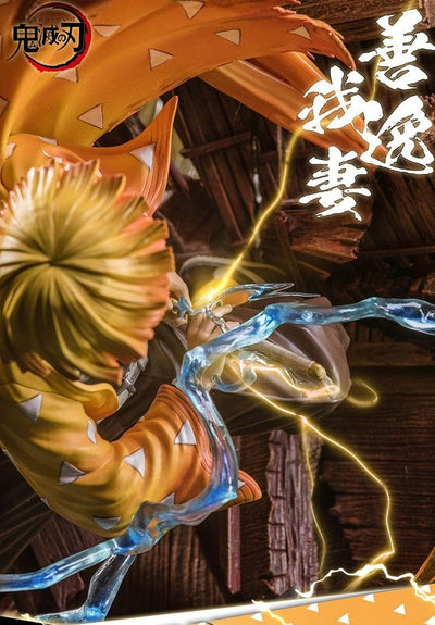 Figurine Collector en Resine Zenitsu Agatsuma 0 Tresor Otaku