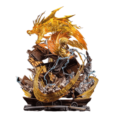 Figurine Collector en Resine Zenitsu Agatsuma 0 Tresor Otaku