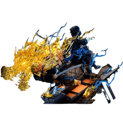 Figurine Collector en Resine Zenitsu vs Kaigaku 0 Tresor Otaku