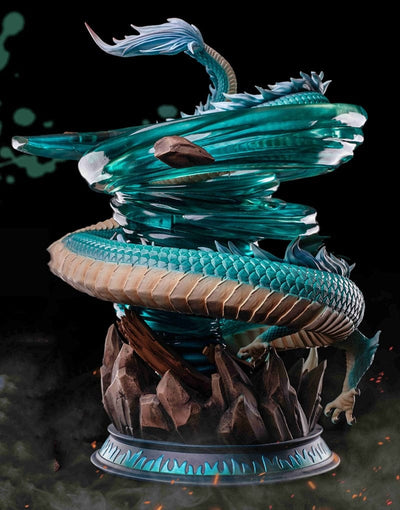 Figurine Collector en Resine Zoro Dragon Tresor Otaku