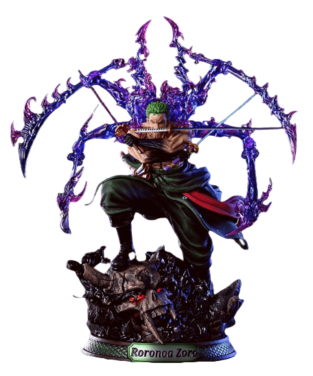 Figurine en Resine Collector Zoro 0 Tresor Otaku
