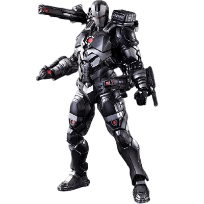 Figurine Iron Man Noir War Machine Tresor Otaku