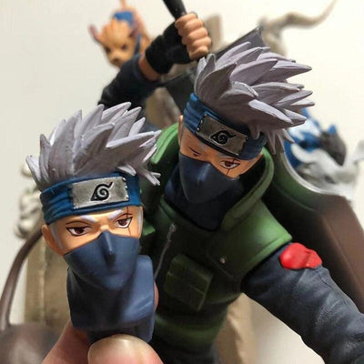Figurine Kakashi Chiens Ninja Tresor Otaku