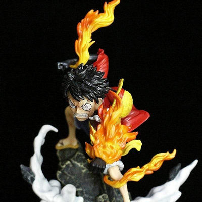 Figurine Luffy Red Hawk Tresor Otaku