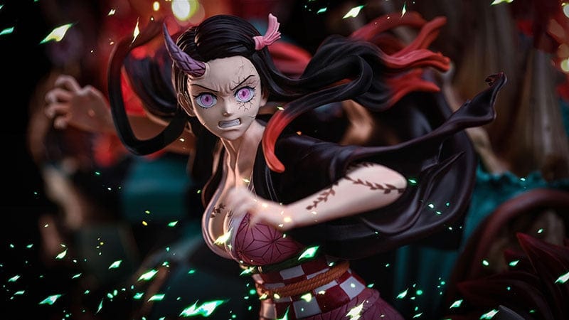 Figurine Lumineuse Collector en Resine Nezuko 0 Tresor Otaku