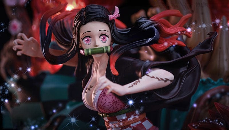 Figurine Lumineuse Collector en Resine Nezuko 0 Tresor Otaku