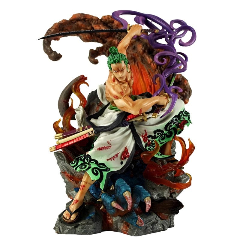 Figurine One Piece Zoro Lumineuse Tresor Otaku