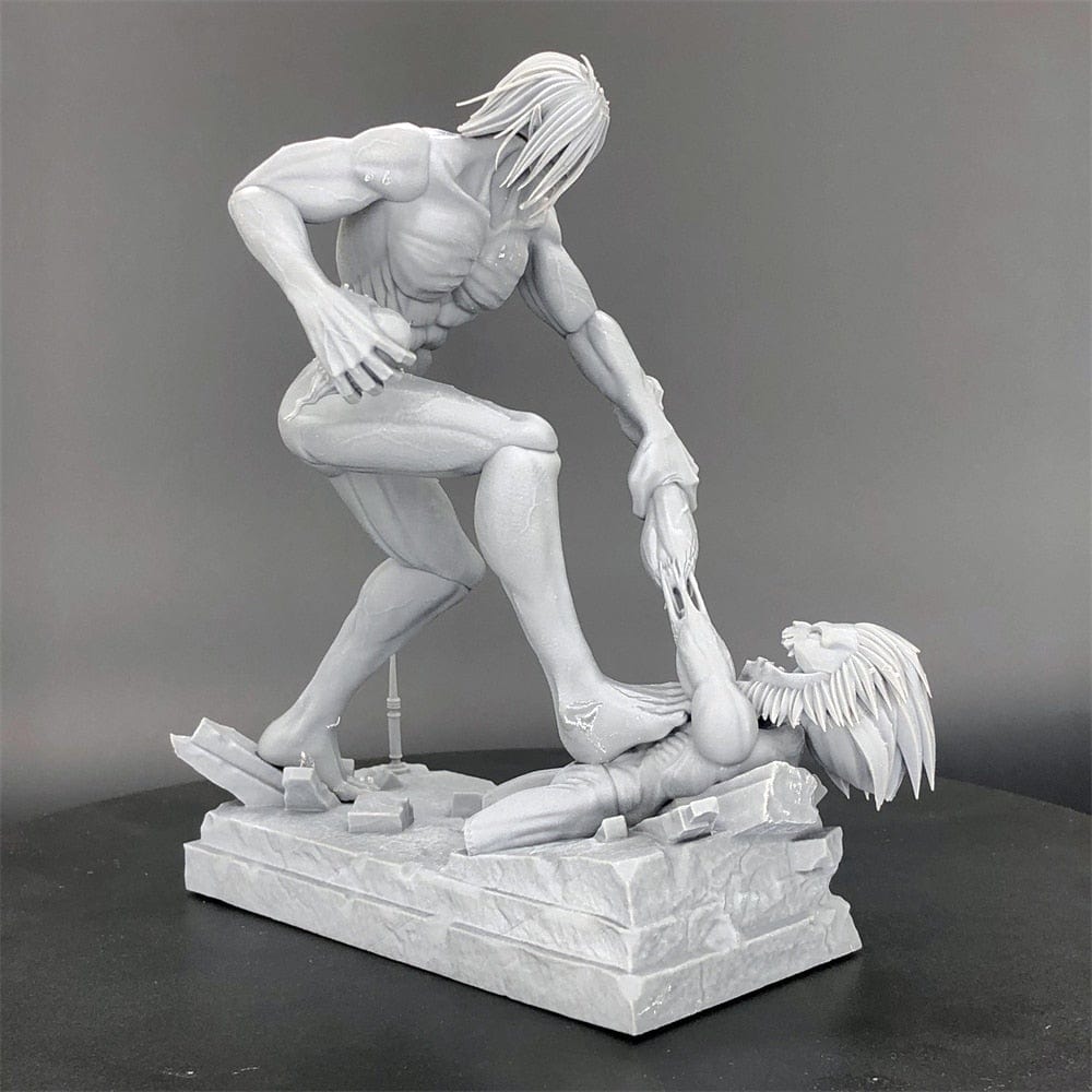Figurine SNK Titan Assaillant vs Titan Mâchoire Tresor Otaku
