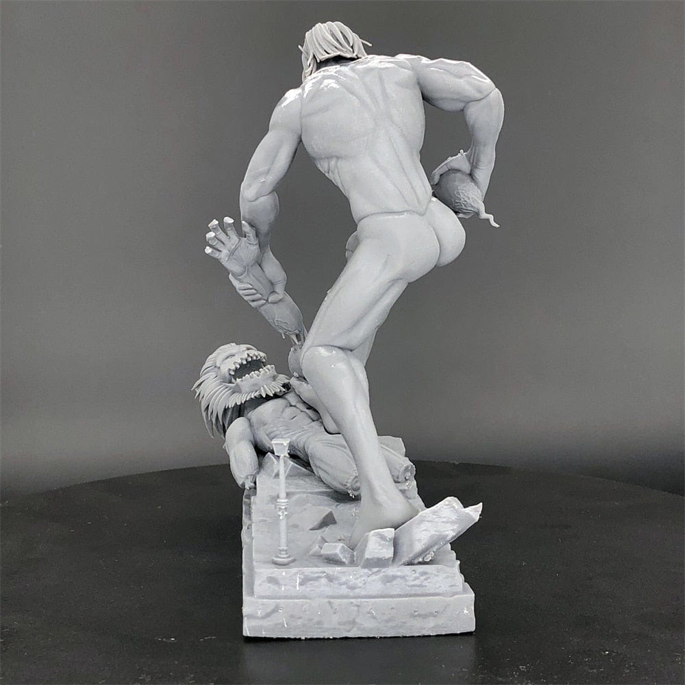 Figurine SNK Titan Assaillant vs Titan Mâchoire Tresor Otaku