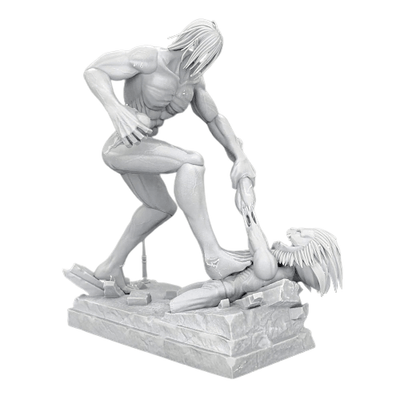 Figurine SNK Titan Assaillant vs Titan Mâchoire Tresor Otaku