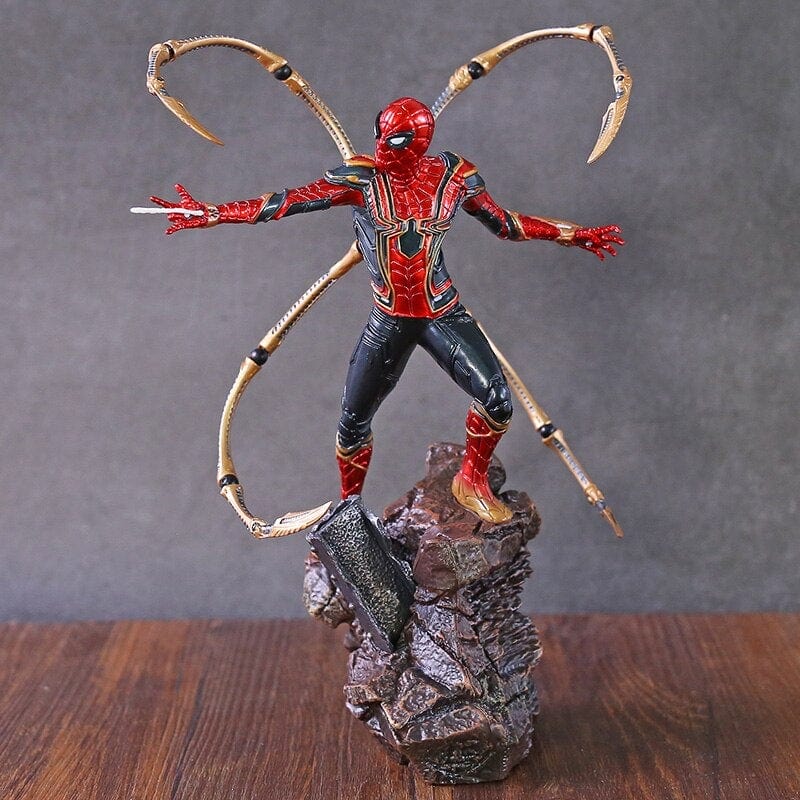 Figurine Spiderman Iron Spider 22 cm Tresor Otaku