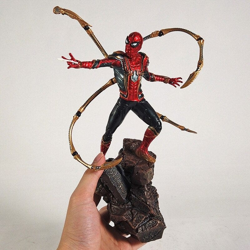 Figurine Spiderman Iron Spider 22 cm Tresor Otaku