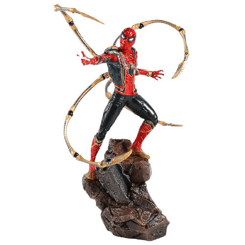 Figurine Spiderman Iron Spider 22 cm Tresor Otaku