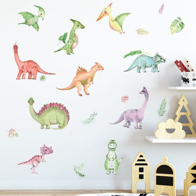 Grand Stickers Dinosaure Chambre Bébé Tresor Otaku