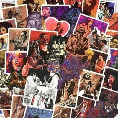 Jazz Stickers Pack de Stickers Tresor Otaku