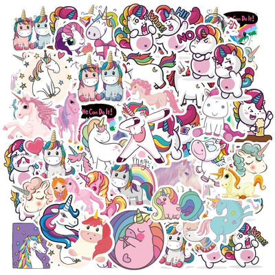 Licornes Addicts Bundle 3 Packs (200 stickers) Pack de Stickers Tresor Otaku