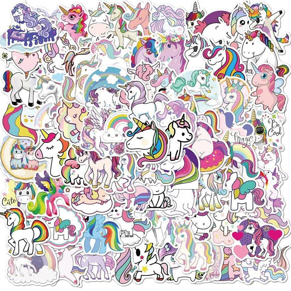 Licornes Addicts Bundle 3 Packs (200 stickers) Pack de Stickers Tresor Otaku