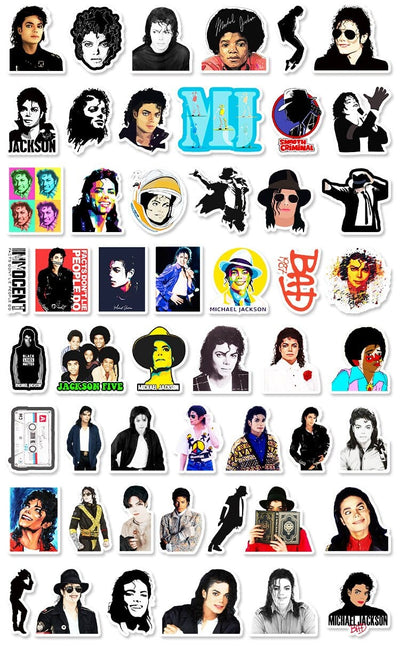 Michael Jackson Stickers Pack de Stickers Tresor Otaku