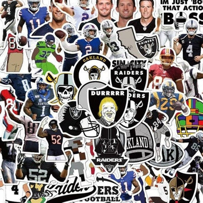 NFL Stickers Pack de Stickers Tresor Otaku