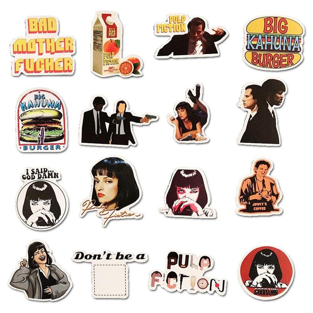 Pulp Fiction Stickers Pack de Stickers Tresor Otaku