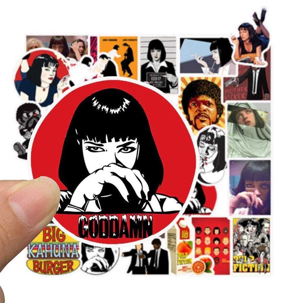 Pulp Fiction Stickers Pack de Stickers Tresor Otaku