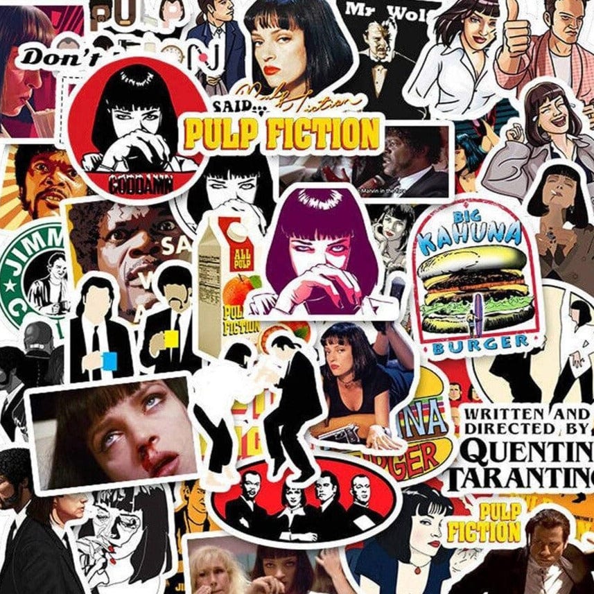 Pulp Fiction Stickers Pack de Stickers Tresor Otaku