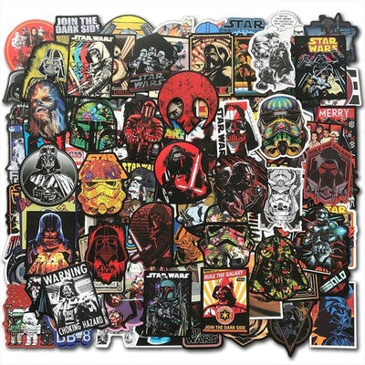 Star Wars Bundle 6 Packs (400 stickers) Pack de Stickers Tresor Otaku