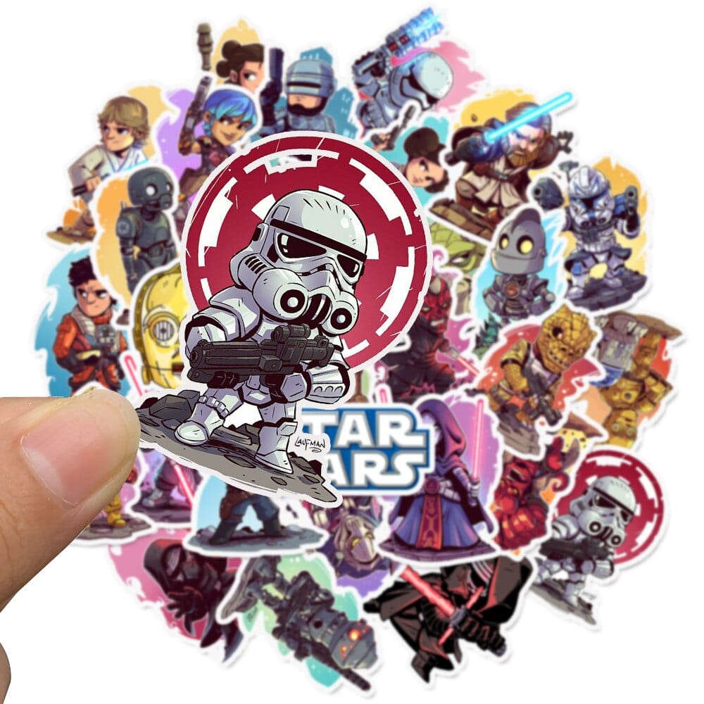 Star Wars Stickers Pack de Stickers Tresor Otaku