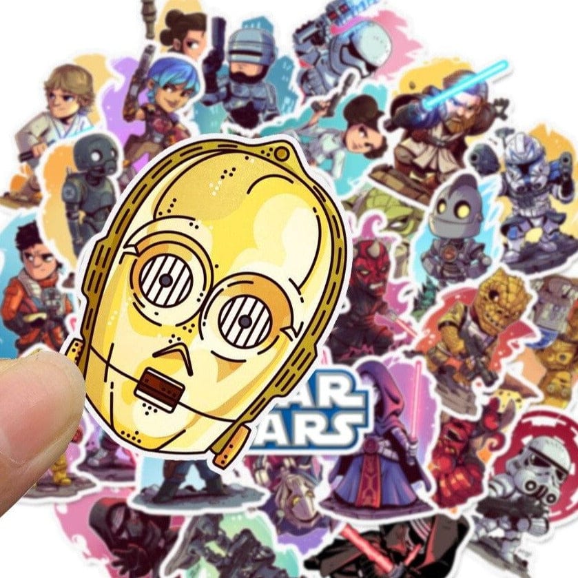 Star Wars Stickers Pack de Stickers Tresor Otaku