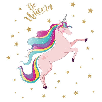 Sticker Mural Licorne Tresor Otaku