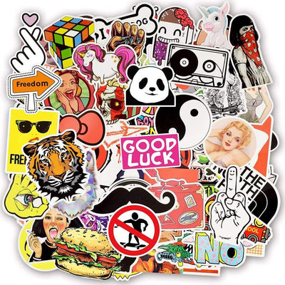 Stickers Aesthetic <br> (Pack de 800) Pack de Stickers Tresor Otaku