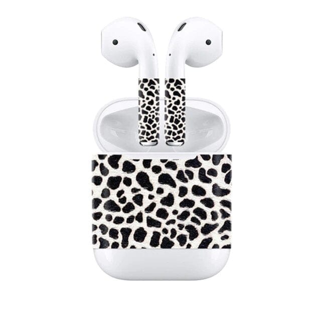 Stickers Airpods Léopard Blanc Stickers pour Ipod Tresor Otaku