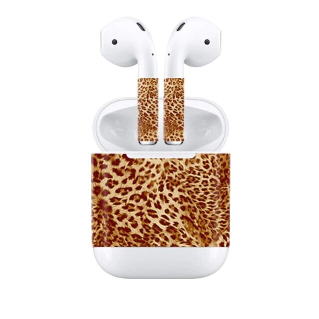 Stickers Airpods Léopard Stickers pour Ipod Tresor Otaku