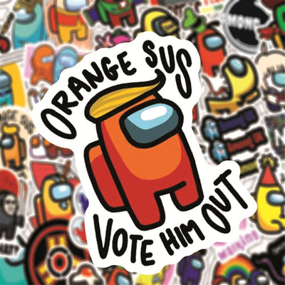 Stickers Among Us Pack de Stickers Tresor Otaku