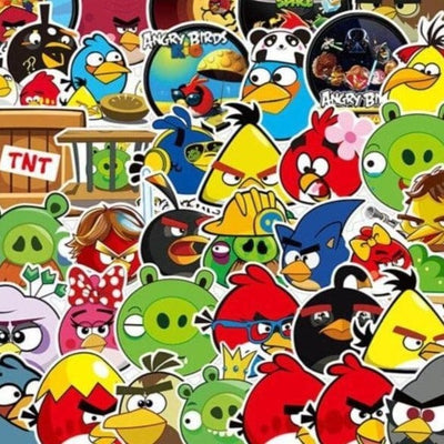 Stickers Angry Birds Pack de Stickers Tresor Otaku