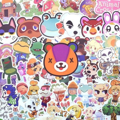 Stickers Animal Crossing Pack de Stickers Tresor Otaku