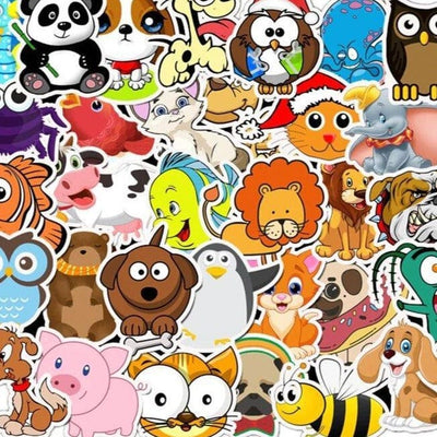 Stickers Animaux Pack de Stickers Tresor Otaku