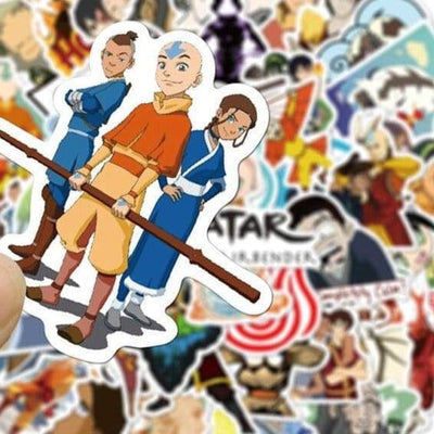 Stickers Avatar Aang Pack de Stickers Tresor Otaku