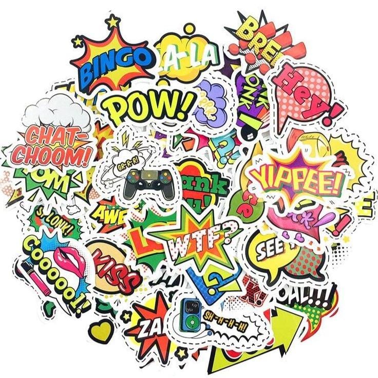 Stickers BD Pack de Stickers Tresor Otaku