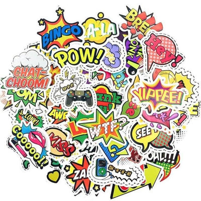 Stickers BD Pack de Stickers Tresor Otaku