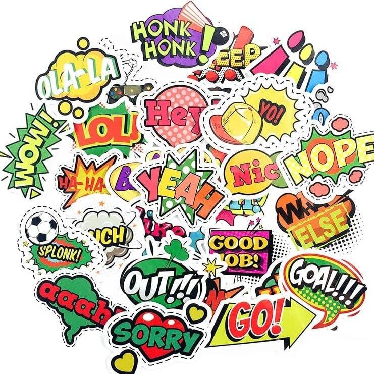 Stickers BD Pack de Stickers Tresor Otaku